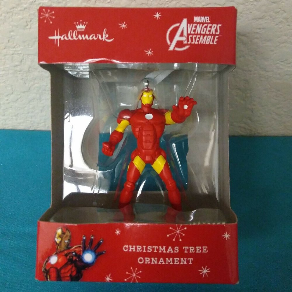 Avengers Assemble Iron Man Christmas Ornament New